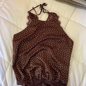 Abercrombie & Fitch polka dot body suit